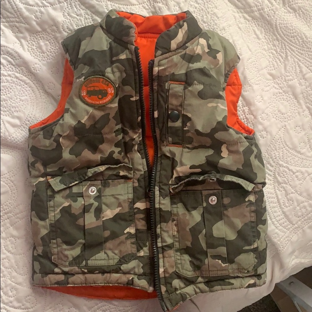 Toddler Oshkosh Reversible Vest